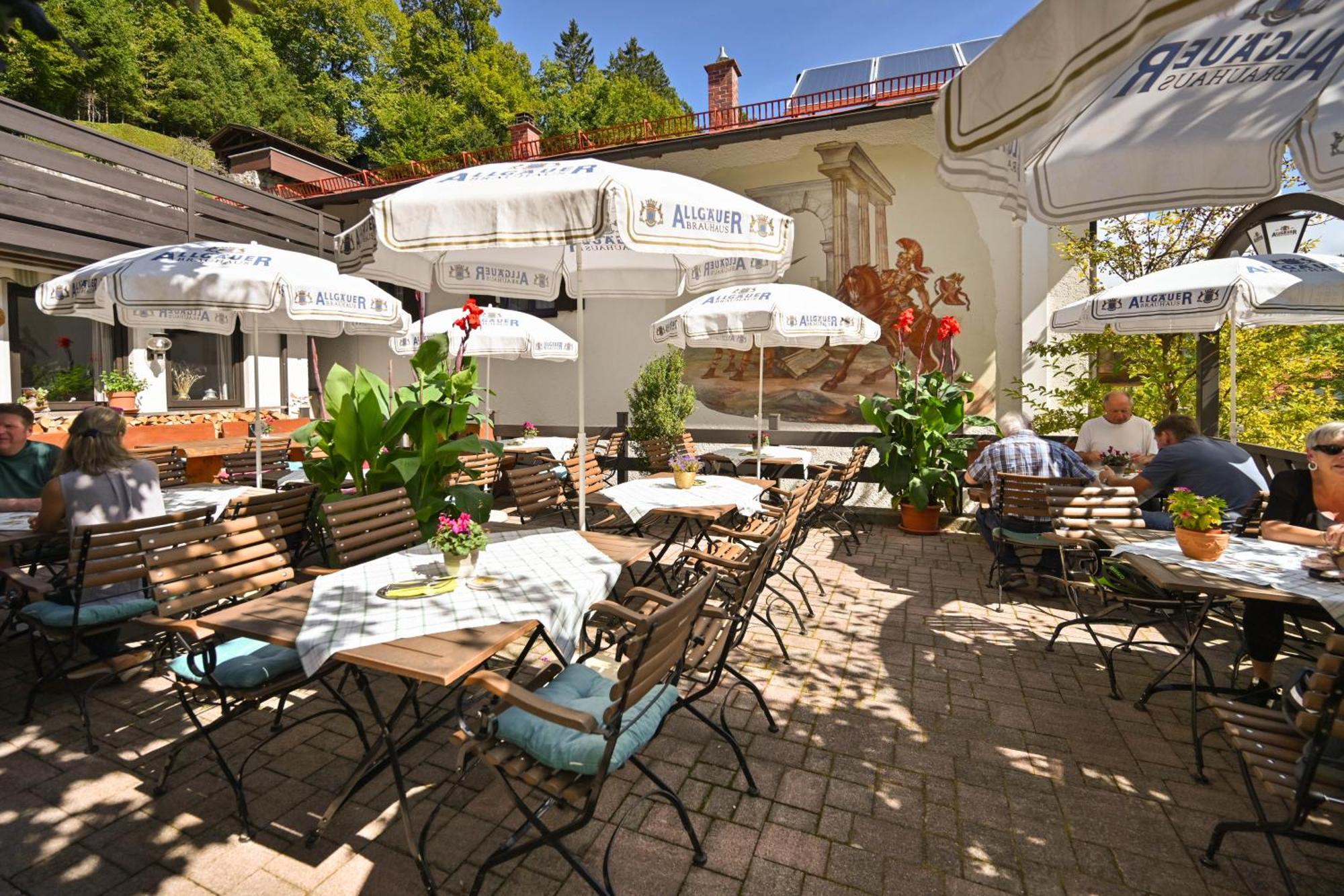 Hotel Restaurant Fruehlingsgarten Füssen Zewnętrze zdjęcie