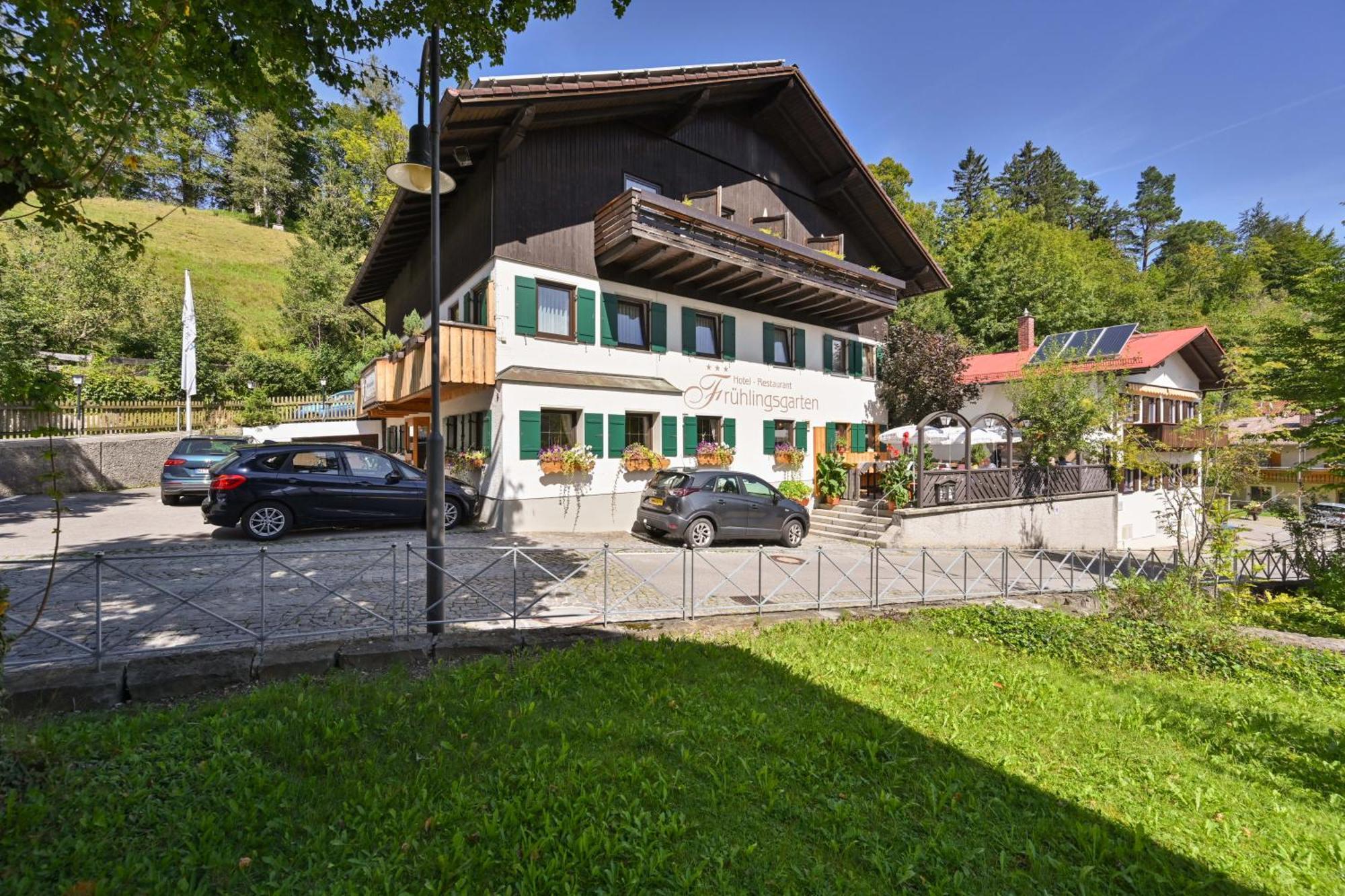 Hotel Restaurant Fruehlingsgarten Füssen Zewnętrze zdjęcie