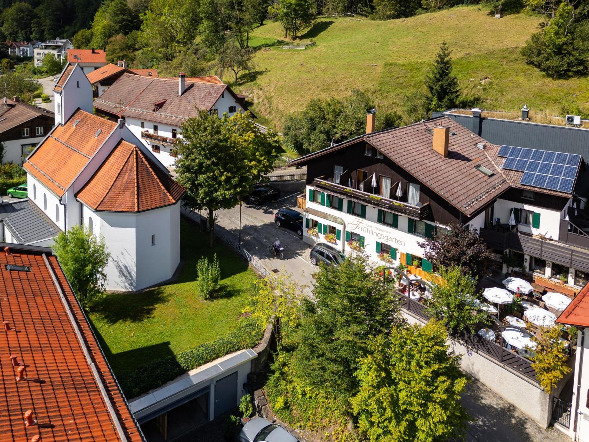 Hotel Restaurant Fruehlingsgarten Füssen Zewnętrze zdjęcie